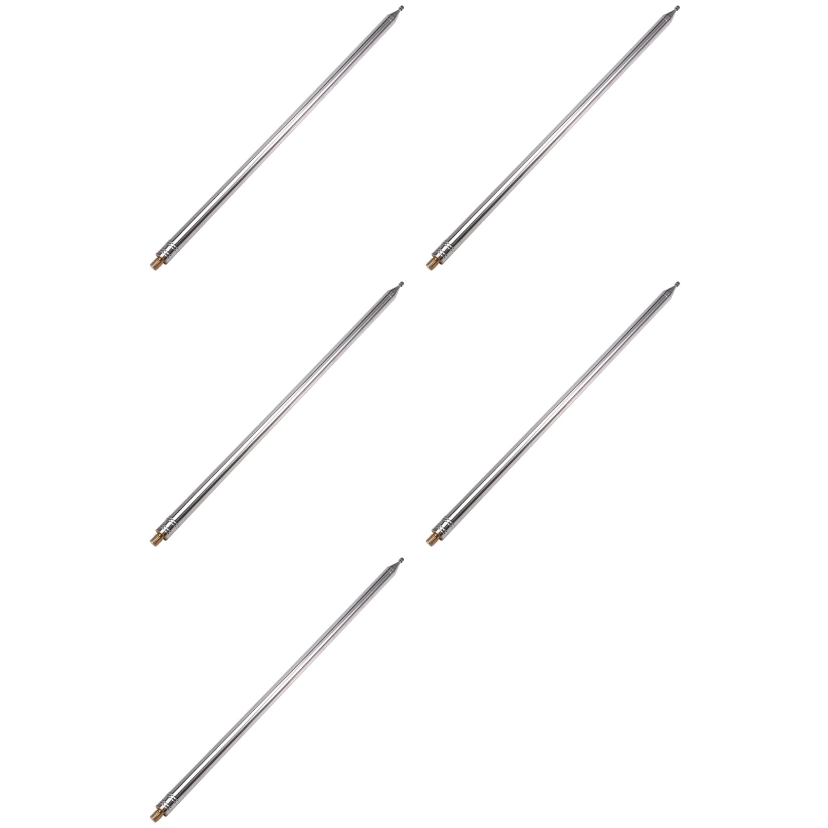 5X Antenna A Frusta da 5,6 M per Radio HF Antenna V Positiva Antenna GP Antenna Telescopica Antenna A Onde Corte DIY M10