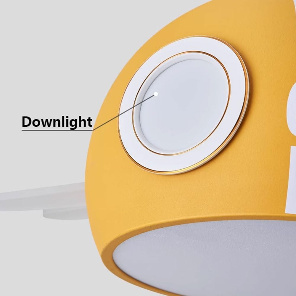 Ceiling Fans With Lights And Remote Kids Room Modern Ceiling Fan Light 37.8 Inch Low Profile Ceiling Fan With Light And Remote Control Reversible LED Dimmable Ceiling Fans Lamps For Bedroom Kitchen