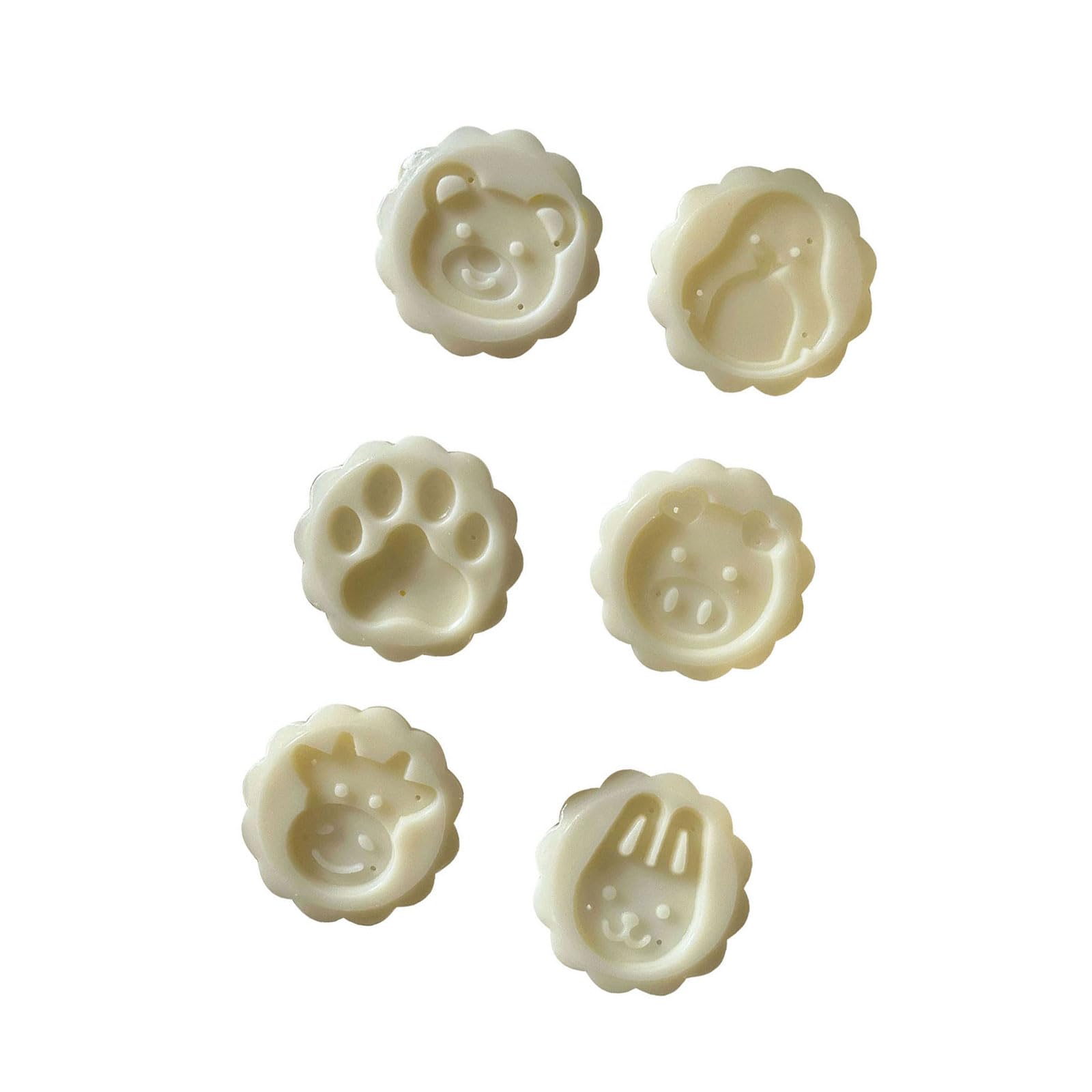 Tsophreniq Hand Pressed Round Cakes Mold Ice Skin Traditional Bean Pastes Cake Mold for Baking Enthusiasts Dessert Bakewares Baking Accessories