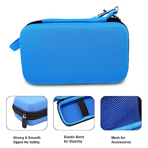 Travel Case for EASEGMER RS-8M RS-1 for QS4 Kids Handheld Game Portable Video Game Player (Blue) - Image 6