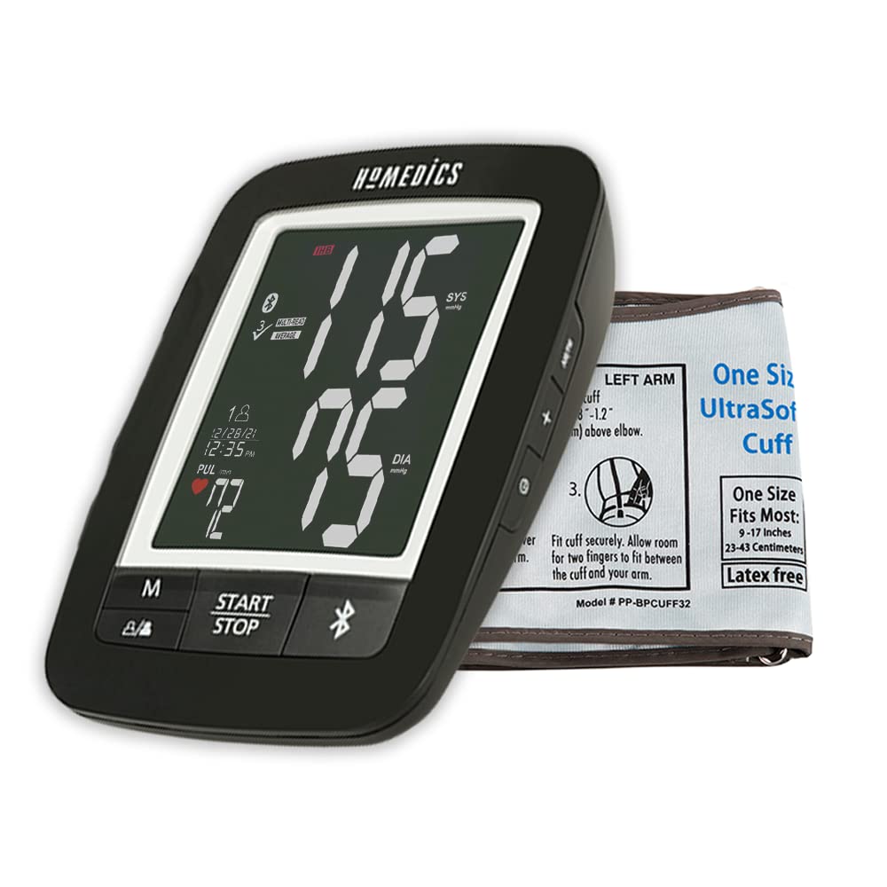 Buy HoMedics Premium Bluetooth Arm Blood Pressure Monitor, Clinically