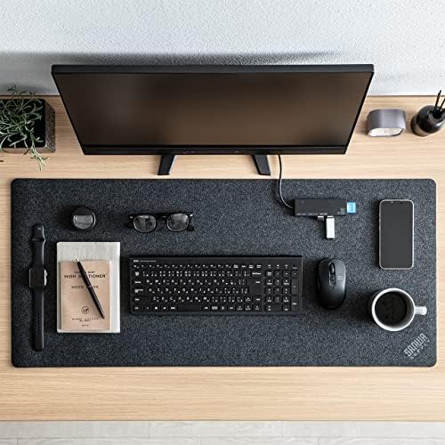 Amazon | GROVEMADE グローブメイド ウール デスクマット デスクパッド 