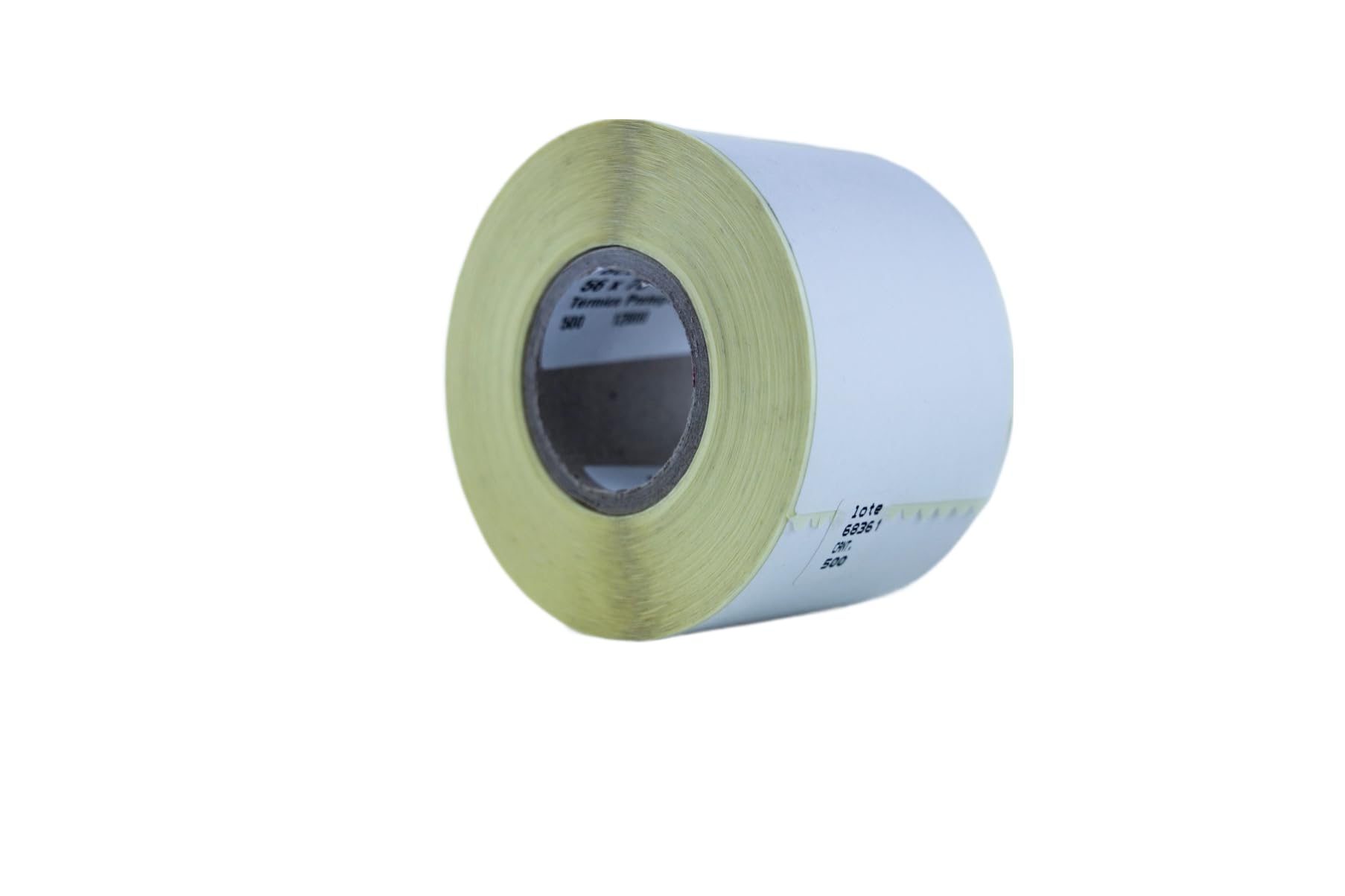 BCS LABELS - Rollo de 500 Etiquetas Térmicas 56X75mm para impresoras Térmicas (Zebra, TSC, Toshiba, Brother) (24)