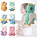 Little Bee Baby Walker Head Protection Backpack, Adjustable Safety Pad for 5-24 Months Toddler Learning Walking Crawling