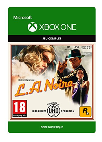 L.A. Noire Xbox One sans disque pour jouer immédiatement sans attendre de livraison