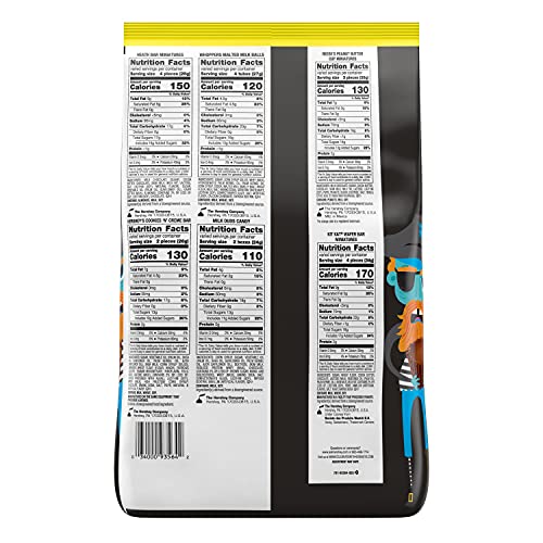 Hershey Chocolate and White Creme Assortment Miniatures Candy, 81.4 oz Bulk Variety Bag (250 Pieces) - Thumbnail 2