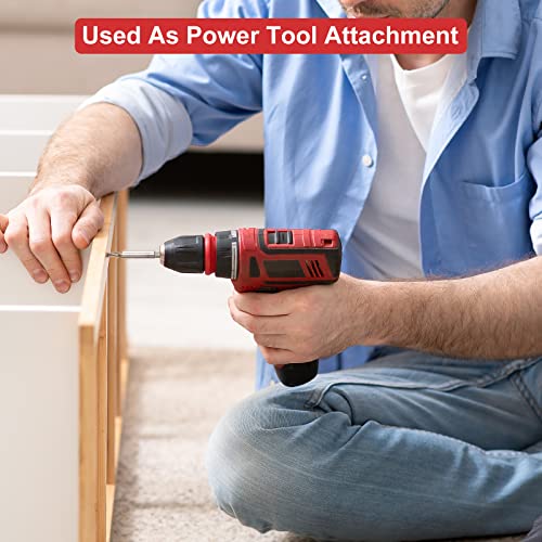 Sharden SD013E-RED Multi Screwdriver 13-In-1 Screw Driver Adjustable Screwdriver Set Multitool All In One thumb #8