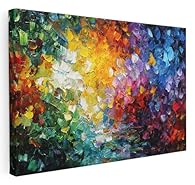 Handcrafted with Precision – Expertly handmade using warp-resistant 18mm kiln-dried pine and premium archival canvas, ensuring durability, stability, and long-lasting beauty. Brilliant, Fade-Resistant Colors – Printed with high-quality pigment inks, ...