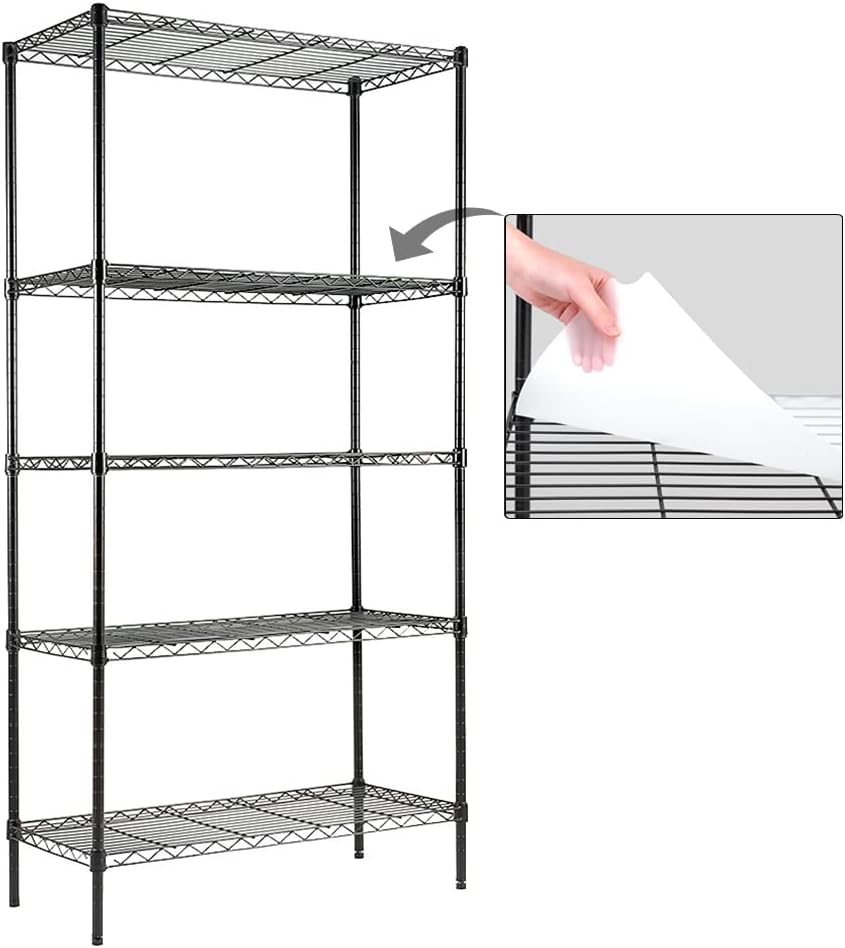 Model Toys, Mini Version-Poor qualityEFINE 1-Shelf Shelving Unit with Shelf Li 0.1, NSF Certified, Adjack, 00lbs Loading Capacity Per Shelf, for Kitchen and Garage (0.1W x 0.2D x 0.3H)-9