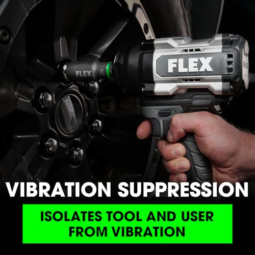 Image of FLEX 24V Brushless Cordless 1 /2-Inch 1,500 Ft-Lbs High-Torque Impact Wrench Kit with 6.0Ah Stacked Lithium Battery and 280W Fast Charger - FX1472-1H