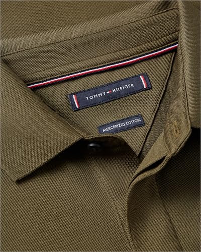 Image of Tommy Hilfiger Men's Short Sleeve Casual Polo Shirts in Regular Fit with Hidden Placket Design