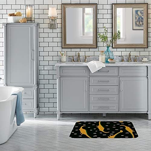 Tapis de douche en velours corail microfibres premium