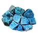 Crystal Allies Materials: 3lb Bulk Rough Blue Apatite Stones from Madagascar - Large 1" Raw Natural Crystals for Cabbing, Cutting, Lapidary, Tumbling, and Polishing & Reiki Crystal Healing *Wholesale Lot*