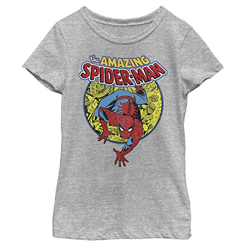 Fifth Sun Marvel Universe Urban Hero Girl's Heather Crew Tee