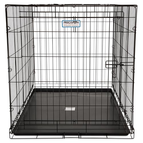 Precision Pet Products One Door Provalue Wire Dog Crate, 48 Inch, For Pets 90-125 lbs, With 5-Point Locking System