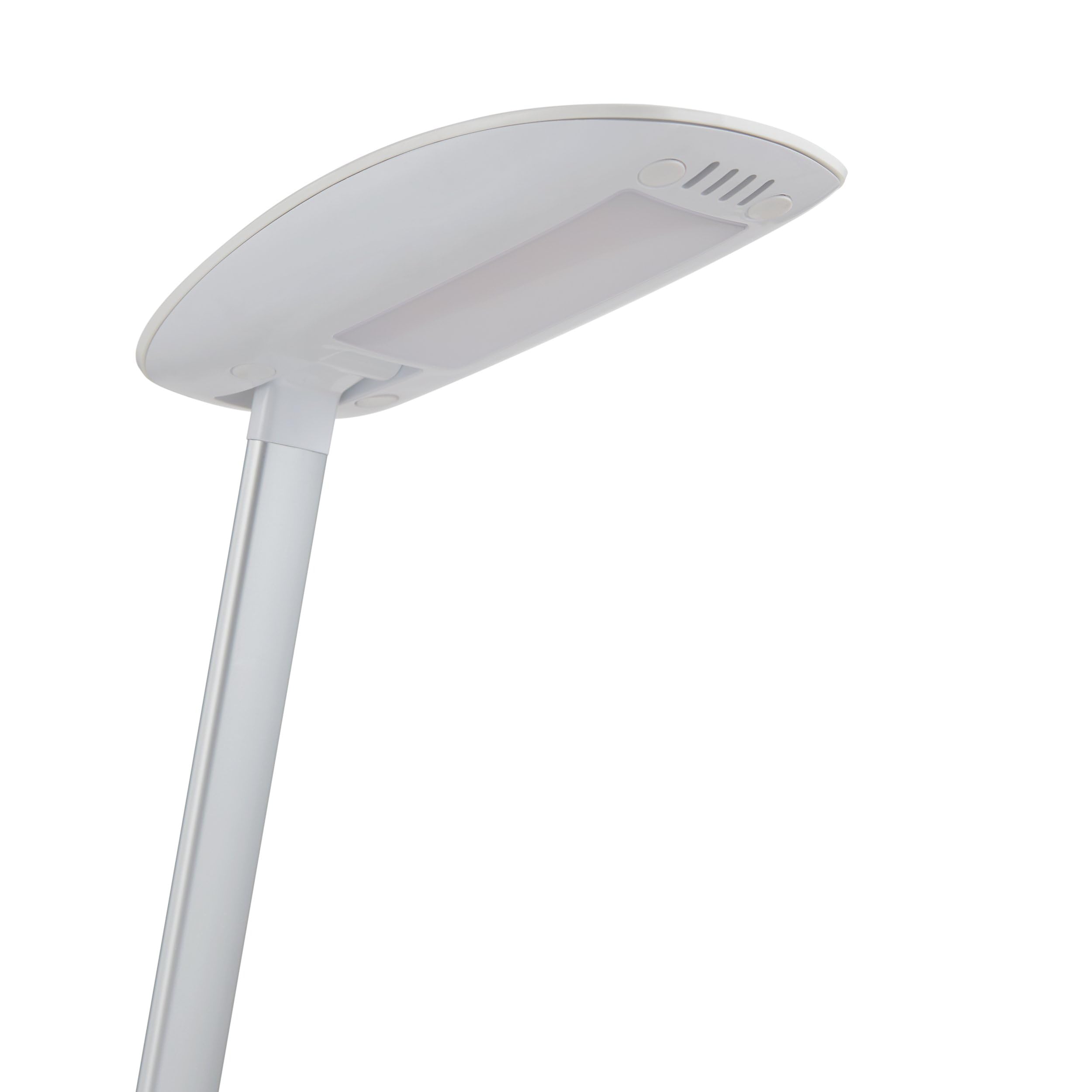 EGLO LED Tischlampe Cajero, 1 flammige Tischleuchte mit Touch, dimmbar | USB Lampe, Schreibtischlampe, Minimalismus aus hochwertigem Kunststoff, Bürolampe in Weiß