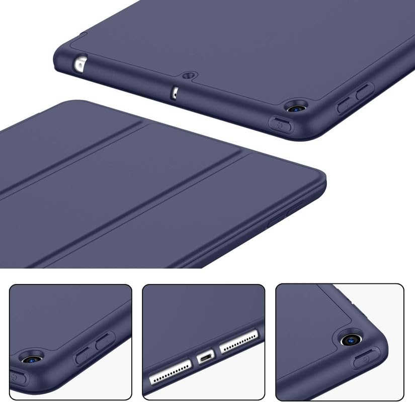 Image of Tablet Case Cover for Apple iPad 10.9 inch (10th Gen) [Auto Sleep /Wake Cover] [Pencil Holder] [Trifold Stand] - Blue