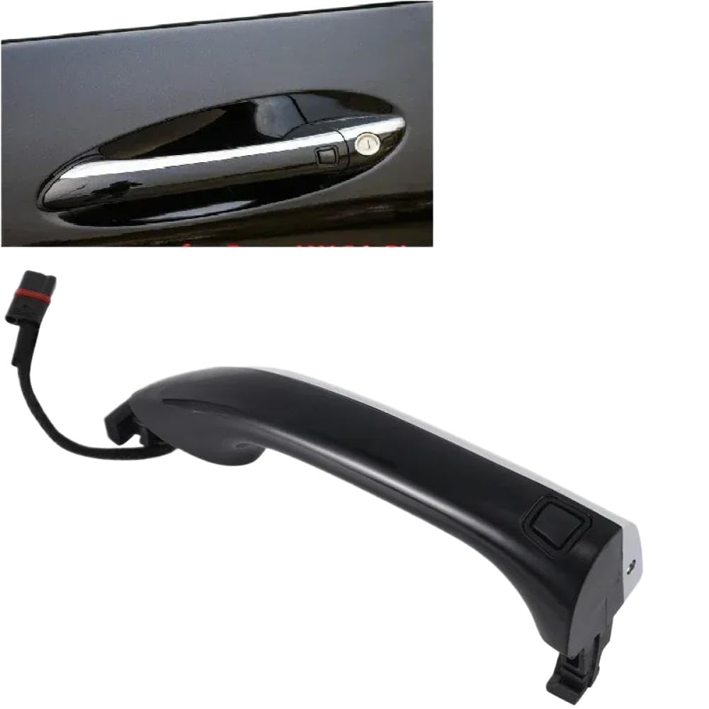 Uwrhyaxdg Left A1647600370 Outside Door Handle Pull A1647600370 A1647600470 Compatible With W164 Ml500 Ml300 X164 Gl450 W251 2006-2012(Left A1647600370)