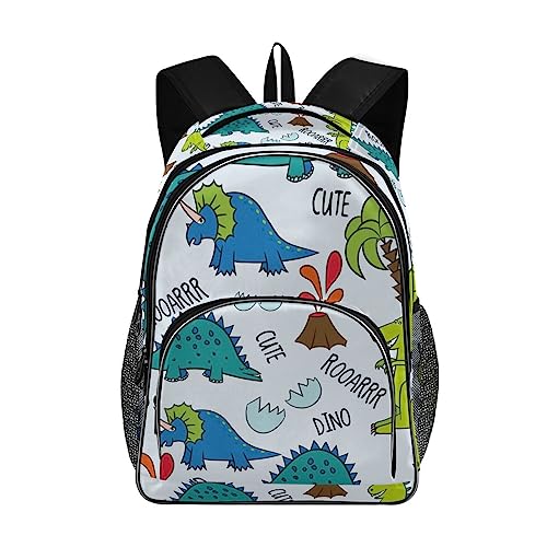 Sac à dos ordinateur portable motif dinosaure fille et homme