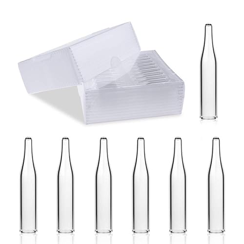 Vista 7 de PEKYBIO Inserto de vial, 0.197x1.220 in, base cónica de inserción de vidrio transparente, volumen 200 ul, paquete de 100