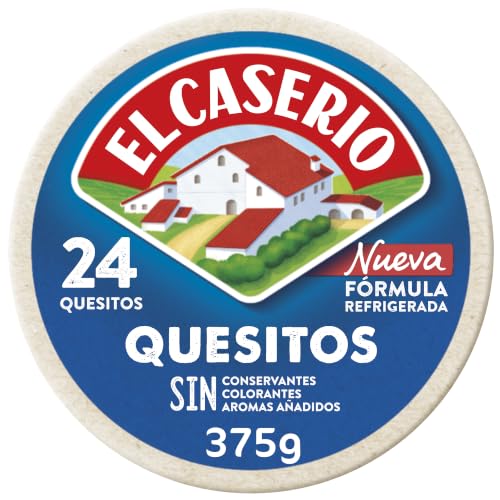 El Caserío Queso en Porciones 24 Uds, 375g