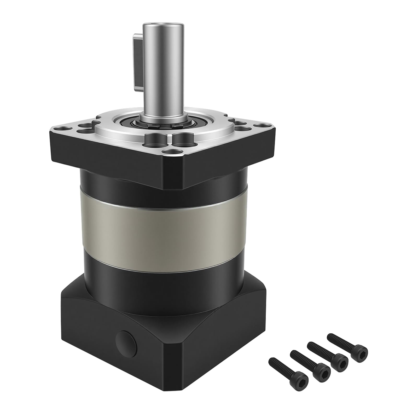 Rapporto di trasmissione 10:1 Riduttore cambio planetario ad alta precisione 4000 giri/min Contraccolpo 7 arc-min per albero da 14mm/11mm Motore servo 200W 400W 60mm per router CNC, tornio da banco
