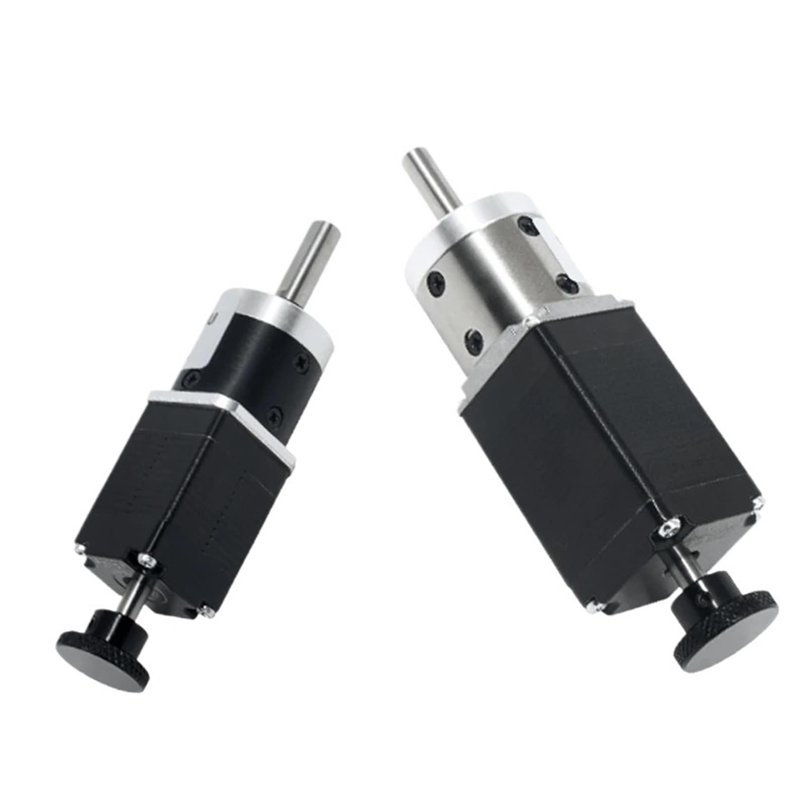Double Output Shaft with Handwheel Manual Adjustment 20/28/35/42/57mm(Ratio 27,Nema8 20X40mm)