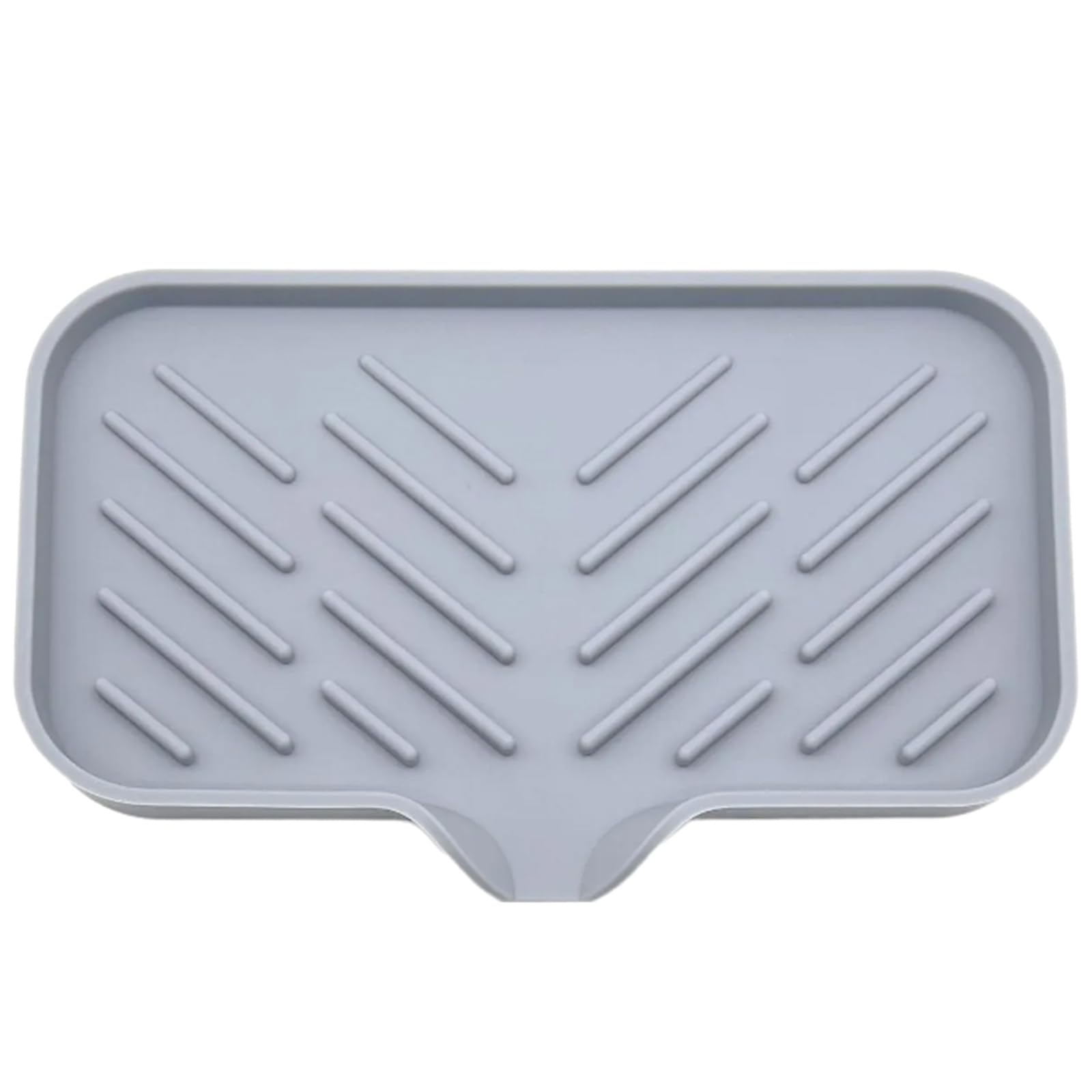 Drainer Tray Kitchen Drain Silicone Drainer Tray Soap Detachable Organizers Storage for Bathroom Sink for Shower Dishes for