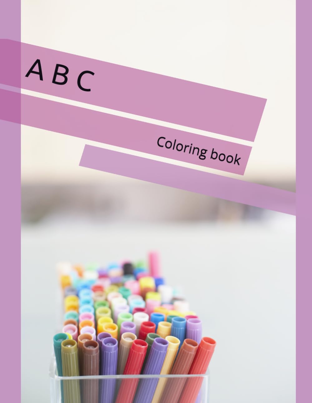 A B C: Coloring book