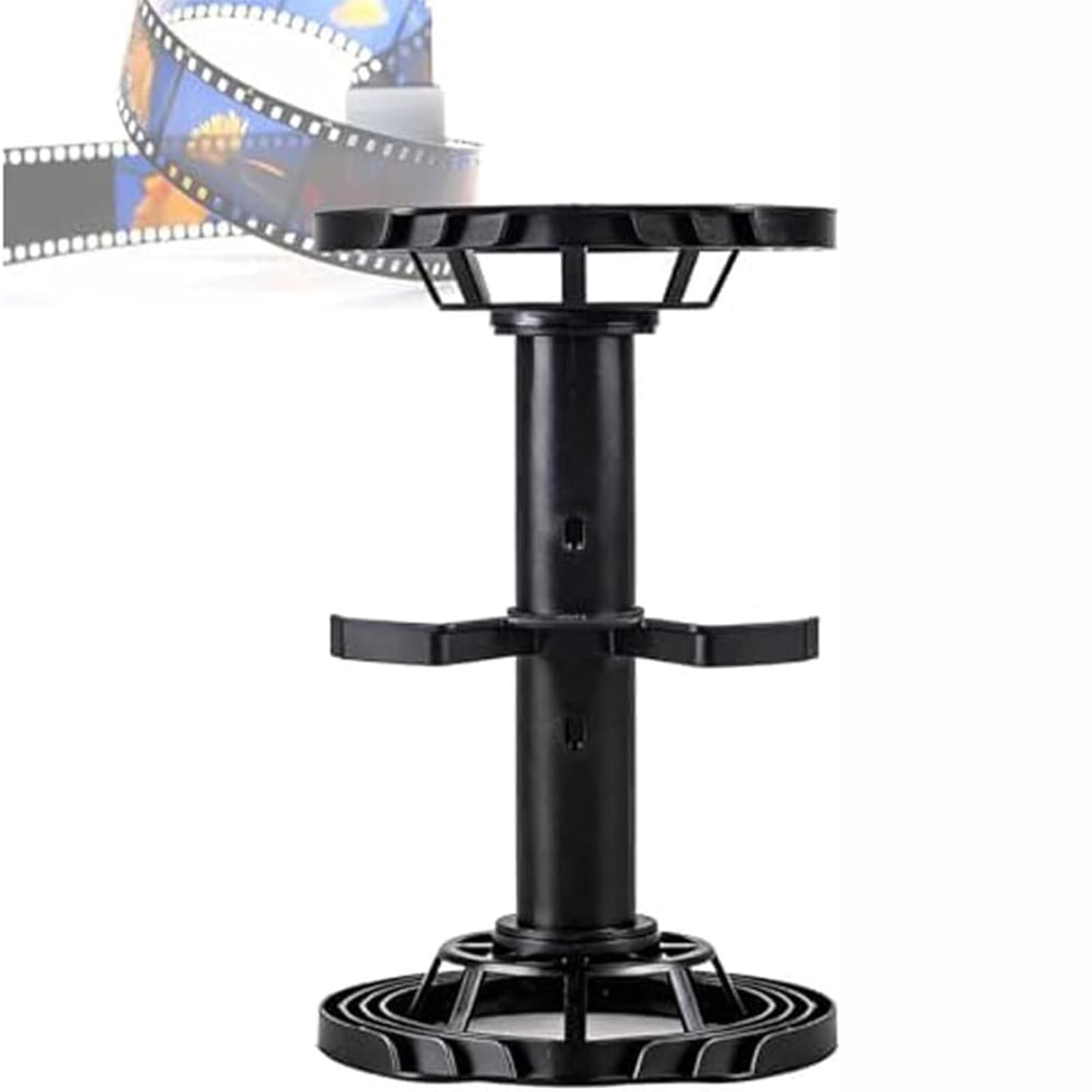 Kit de soporte de película para procesamiento de cuarto oscuro, carrete en espiral para desarrollo de películas en láminas, suministros de fotografía ideales para entusiastas y profesionales