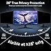 [2 Pack] Computer Privacy Screen 27 Inch for 16:9 Widescreen Monitor, Removable Eye Protection Anti Glare Blue Light Filter, Anti Scratch Computer Monitor Privacy Shield 27 in