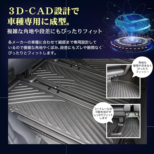 WHITENUTS ハスラー フロアマット MR52S MR92S MS52S MS92S