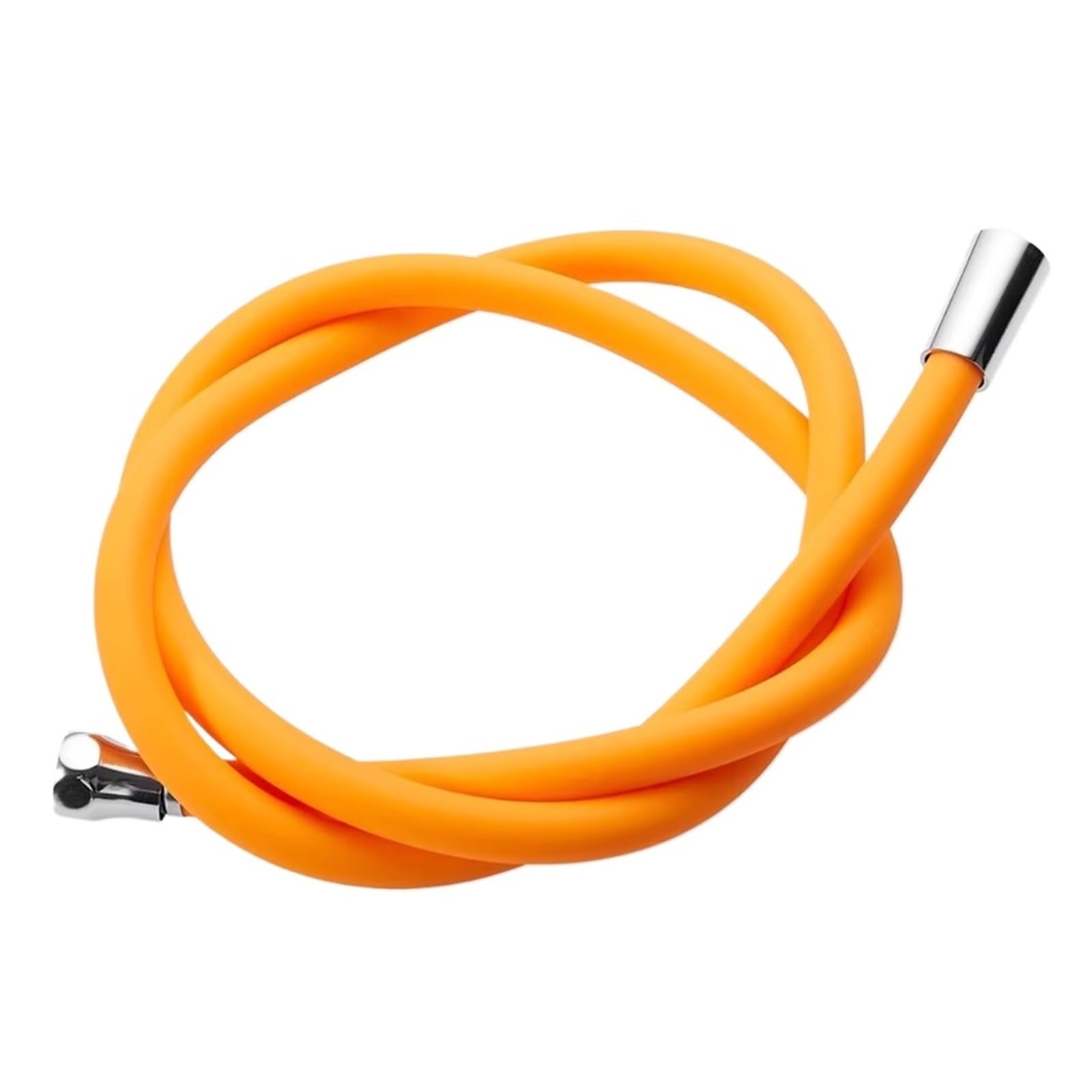 Manguera universal de recambio para cabezal de duc Flexo de ducha de mano 150cm PVC Multicolor(Orange)