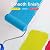 Mister Rui Foam Paint Roller, 8 Pack 4 Inch Paint Roller Kit, Complete 4" Mini Paint Roller Kit with Small Foam Paint Roller Covers, Frame, Tray and Liner for Professional Painting Results
