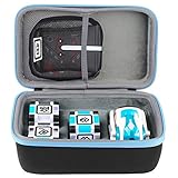 co2crea Hard Storage Case for Anki Robot/Anki Cozmo/Cozmo Collector's Edition Robot (Not for Anki Vector Robot) (Black Case + Blue Zipper)