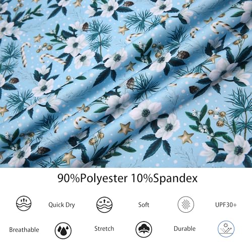 Alex Vando Mens Hawaiian Golf Shirt Moisture Wicking Digital Print Golf Shirts for Men