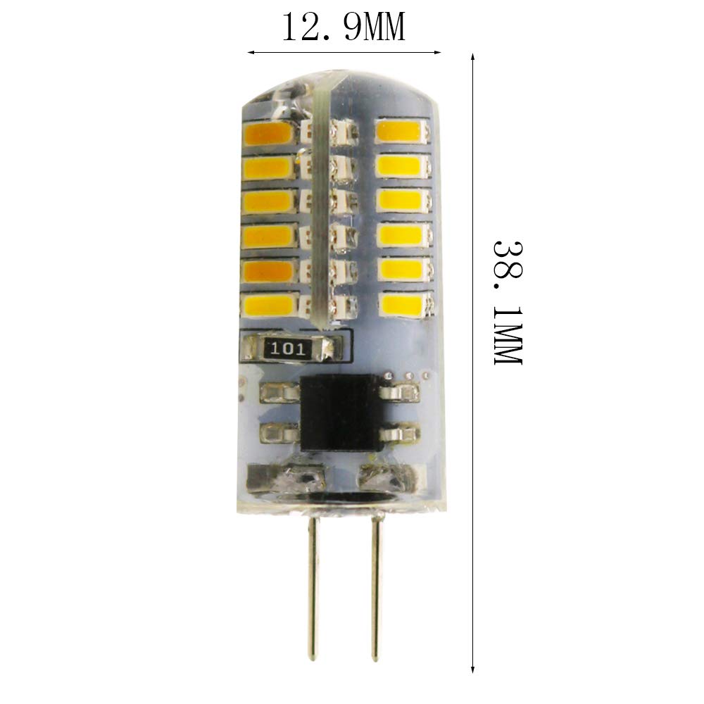 G4 48 SMD 3014 Ampoule LED 4 Walt équivaut à 30 W Ampoule De Rechange Halogène AC 220 V 220-250 Lm Angle D'éclairage 360 ° Blanc Chaud 3000 K