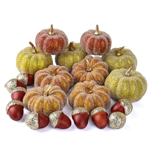 27+ Fun Halloween Crafts for Kids to Spook Up Your Season 3 Glitter Mini Pumpkin Decor Indoor 22PCS Halloween Pumpkins for Fall Decorations for Home Fall Centerpieces for Tables Outdoor Harvest Thanksgiving Party/Acorns Autumn Fillers Decor