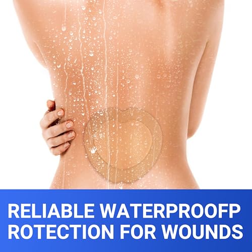 Image of Large Waterproof Bandages 7x7 Silicone Foam Dressings Bed Sore, 10 PCS