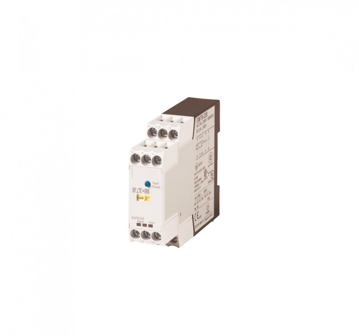 EATON EMT6-KDB Relés Termistor para Protección de Máquina, Conmutable con/sin Enclavamiento de Rearme, 230 V, 50/60 Hz