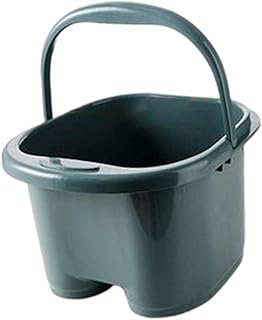 Amagogo Foot Soaking Bath Basin, Foot Soak Tub, Foot SPA Bucket Multipurpose Extra Large Foot Bath SPA Bowl Foot Wash Basin for Washing Soaking Feet, Dark Blue