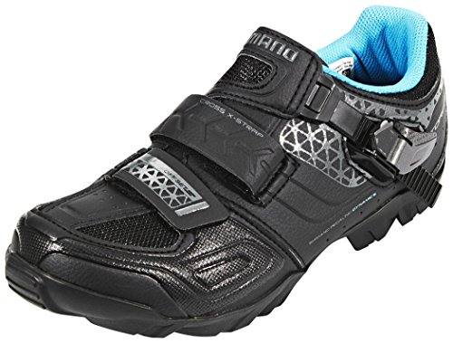 SHIMANO VTT Chaussures-SH wM64L radschuhe SPD ratschenv. Taille 43/Multicolore, 43, eSHWM64C430L Velcro