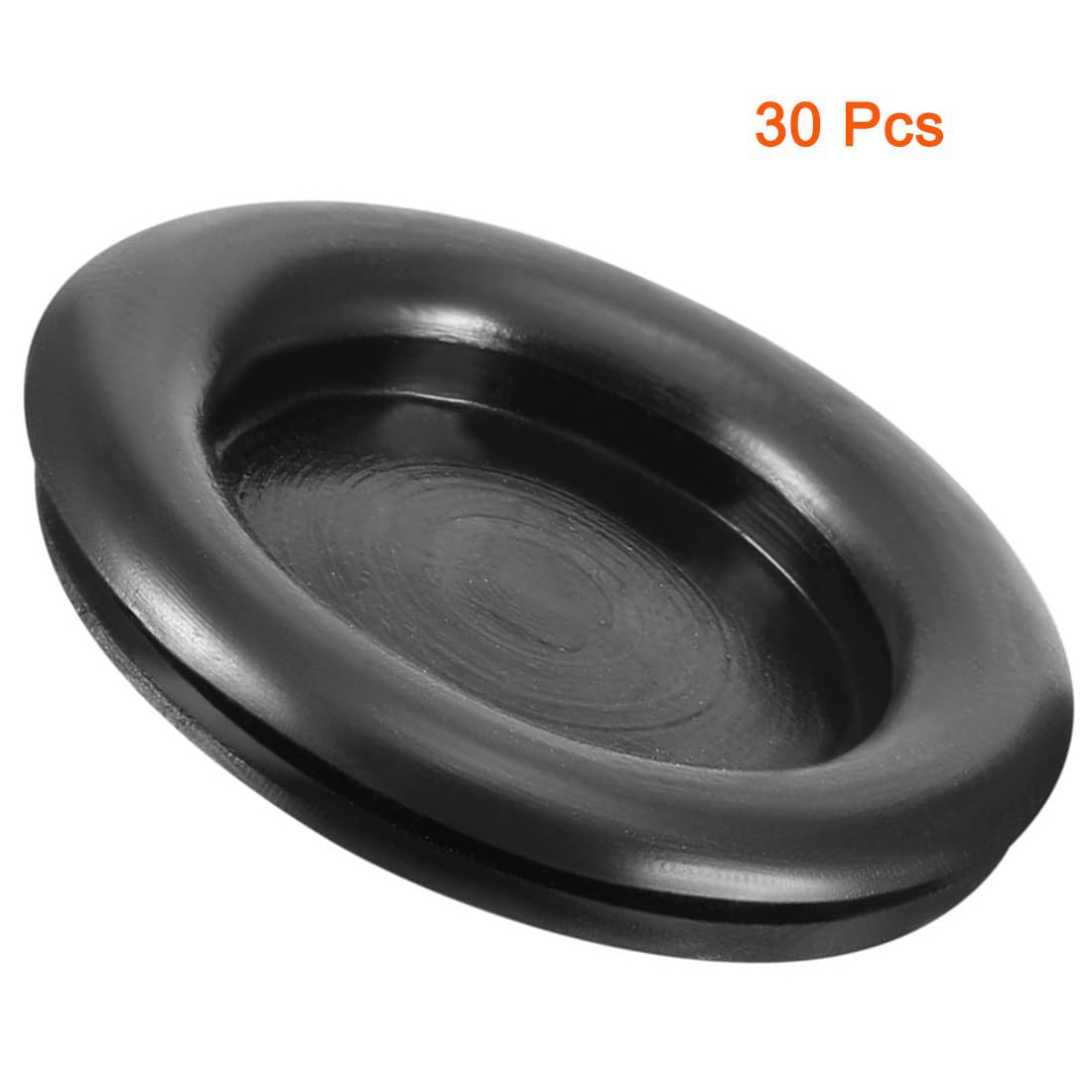 TOP-VIGOR 30Pcs 30mm Black Rubber Blanking Grommets Electrical Hole Wire Gaskets Cable Protectors for Plugs Car Boat Pump Plumbing Wiring - Image 3