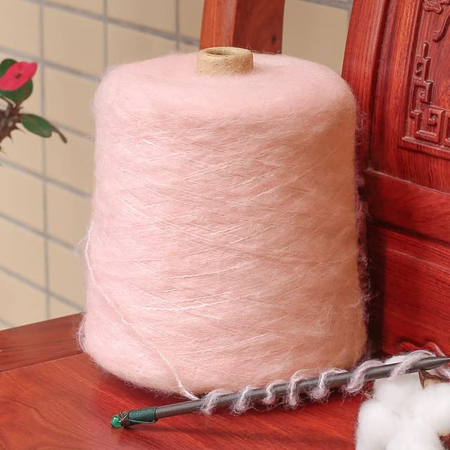 500g Super Doux Alpaga Longue Peluche Fil à Tricoter à La Main Laine