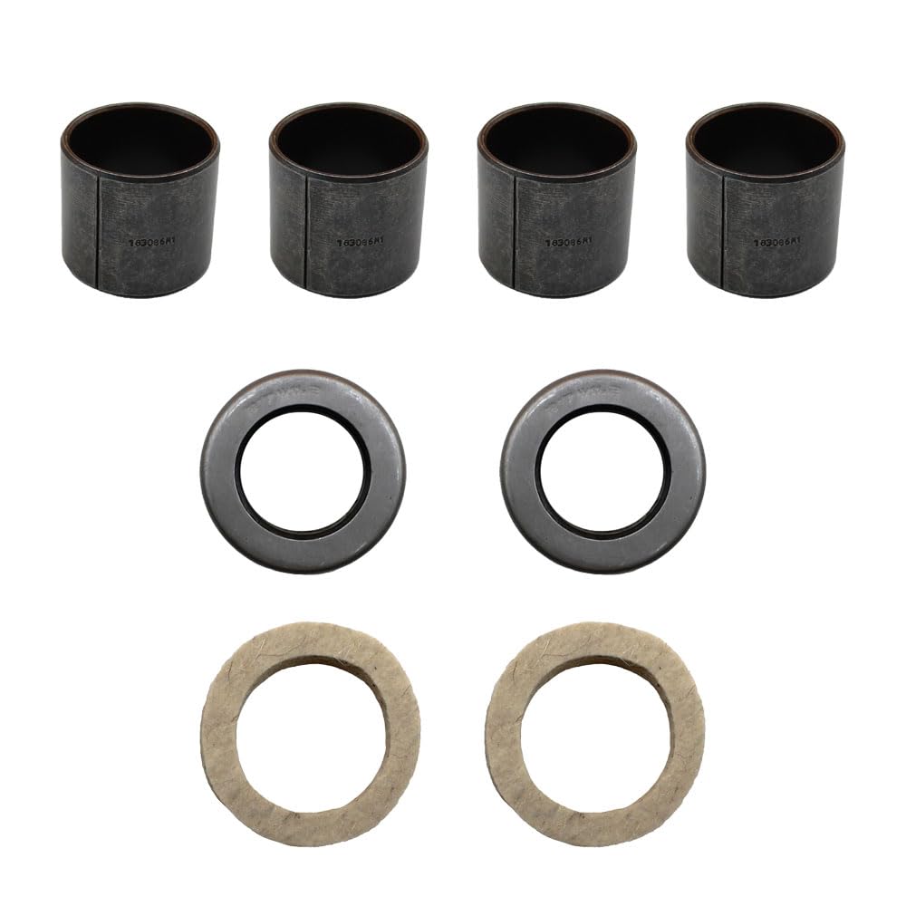 One New Spindle Bushing, Bearing & Seal Kit Fits Massey Ferguson 202, 204, 205, 20C, 20D, 20F, 2135, 2200, 35 168 178 185 188 230 231, 4500 Models