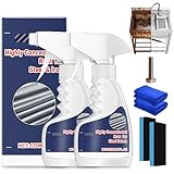 DZCKTFYGRT 2Pcs Meigline Rust Remover, Highly Concentrated Rust Remover for Metal, Rust Remover Heavy Duty for Tools, Automotive Parts, Stainless Steel, Fast Acting Rust