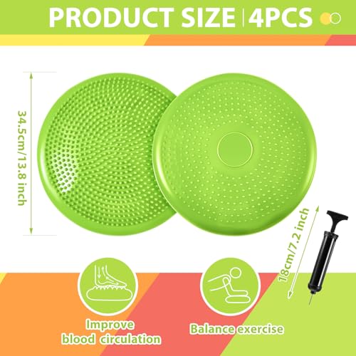 Image of Amylove Wiggle Seat Inflated Wobble Cushion for Sensory Kid