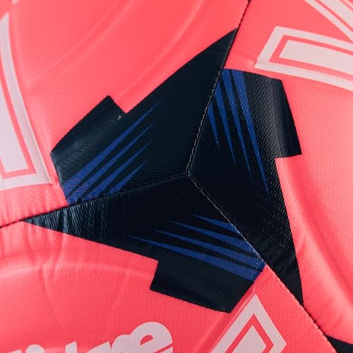 Mitre Adult Unisex Impel One 24 Football, Fluo Pink/White/Black, 3 - Image 6