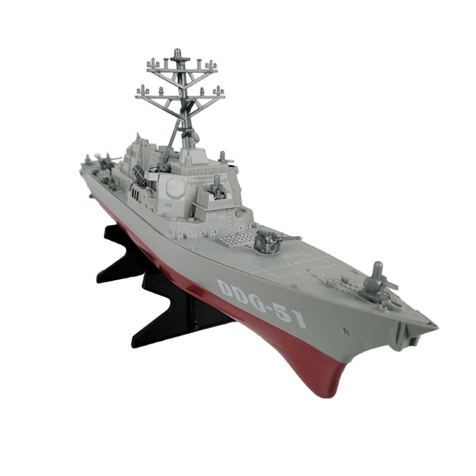 TECKEEN 1: 350 stop niszczyciel wojskowy model statku rakietowego symulacja statku myśliwskiego wojskowy model wystawy naukowej