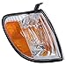 TRQ Driver & Passenger Side Corner Light Set Compatible with 2000-2004 Toyota Tundra TO2530135 TO2531135
